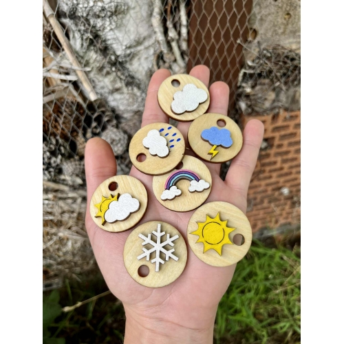 Drewniany Kalendarz ( wzór 3C )